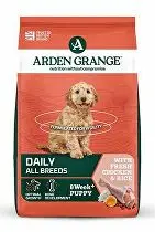 Arden Grange Dog Puppy/Junior rich in fresh Chick.14kg