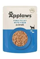 Applaws Cat kapsa Adult Broth tuňák s krabem 70g