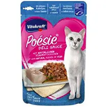 Vitakraft Cat Poésie Délisauce kapsa treska 85g