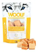 WOOLF Classic poch. Soft Chicken with Cod Sandwich100g + Množstevní sleva