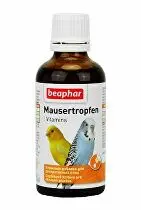Beaphar pelichání ptáků Mausertropfen vitamínové kapky 50ml