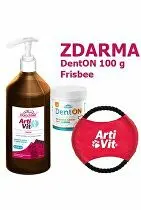 VITAR ArtiVit Sirup 1000ml+DentON100g+frisbee
