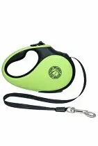 Vodítko samonavíjecí 12kg/3m zeleno/černá Kiwi VÝPRODEJ
