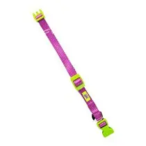 Obojek nylon Club C 32cmx10mm světle fialový