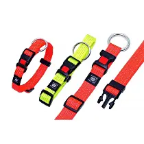 Obojek nylon Art Sportiv reflex 40-55cmx20mm oranžový