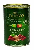 Nuevo pes senior Jehněčí a hověží konz. 400g
