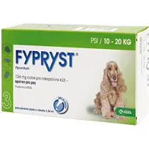 Fypryst Spot-on Dog M 134mg sol 1x1,34ml (10-20kg)
