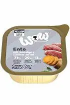 WOW Dog paštika Senior kachna s batáty 150g + Množstevní sleva