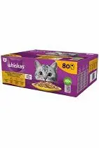 Whiskas kapsa Core drůbeží výběr v želé 80x85g + Množstevní sleva