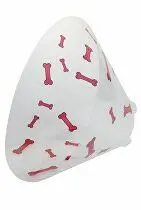 Límec ochranný Buster plastový bone červený 25cm