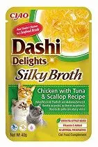 Churu Cat Dashi Delights Silky Broth Chick&Tun&Scal40g + Množstevní sleva