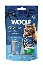 WOOLF WildCat Cream Functional Cod&Chicken 5x14g + Množstevní sleva