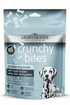 Arden Grange Crunchy Bites GF Sen.Oc.Wh.Fish&Pot.225g + Množstevní sleva