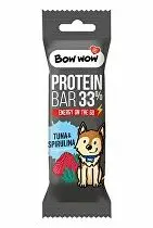 Bow wow poch. Proteinová tyčinka Tuňák&Spirulina 32g + Množstevní sleva