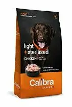 Calibra Dog EXPERT+ Adult Light & Steril. Chicken 12kg