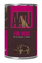 AATU Dog Pork&Wild Boar konz. 400g