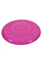Hračka pes FRISBEE TPR POP 23 cm růžová Zolux
