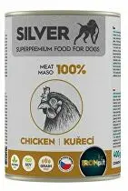 IRONpet Silver Dog konz. Chicken 400g + Množstevní sleva