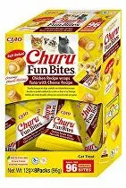 Churu Cat BOX Fun Bites Chicken wraps Tuna&Cheese8x12g + Množstevní sleva