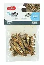 Pochoutka kočka WILDIES šproty celé sušené 50g Zolux + Množstevní sleva