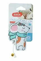 Hračka kočka CHATOUILLE Myška s věnečkem Zolux