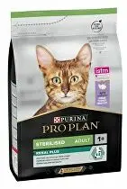 PURINA PRO PLAN Sterilised Turkey granule pro kočky 3 kg