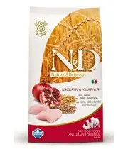 ND Dog LG Adult Mini 7kg kurča, zrná, jablko