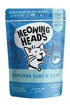 MEOWING HEADS Surf&Turf kapsa 100g + Množstevní sleva