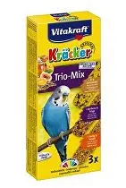 Vitakraft Bird Kräcker Andulka vejc/meruň/sez. tyč 3ks