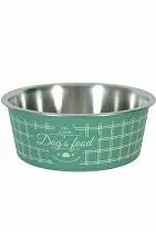 Miska nerez pes Food Dog 750ml zelená Zolux