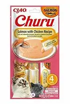 Churu Cat Salmon with Chicken Recipe 4x14g