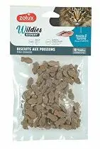 Pochoutka kočka WILDIES rybí sušenky 50g Zolux + Množstevní sleva