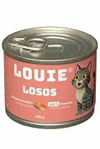 Louie Cat konz. Losos s prebiotiky 200g + Množstevní sleva