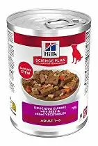 Hill's Canine Science Plan Adult Beef&Vegetable Konzerva 363g