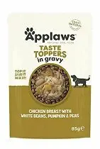Applaws Dog kapsa Toppers Gravy kuře s fazolk.dýní 85g + Množstevní sleva