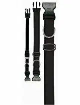 Obojek nylon Club C 44cmx15mm černý