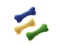 Hračka pes kost dentální žebrovaná plovací 18cm SP