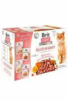 Brit Care Cat Fillets Gravy Flavour box 4x3psc(12x85g) + Množstevní sleva