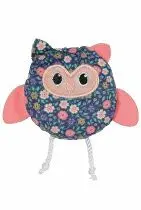 Hračka kočka Ethicat Floral sova catnip Zolux