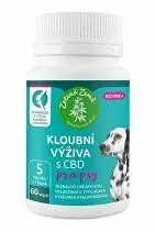Zelená Země kloubní výživa s CBD pro psy cps.60