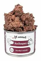 All Animals kočkopes konz. Hovězí mleté 200g