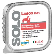 SOLO Salmone 100% (losos) vanička 300g + Množstevní sleva