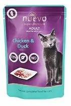 Nuevo Cat Pouch Adult 85g - Kuřecí&Kachna