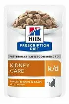 Hill's Fel. PD K/D Kidney Care Chicken kapsa 12x85g
