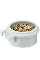 Krmítko do klece CREMA 1 pro malé ptáky mix barev FP