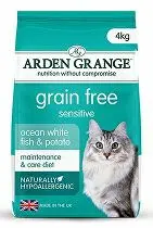 Arden Grange Cat GF Adult Sen.Oc.White Fish&Potato 4kg