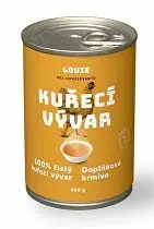 Louie Dog konzerva Kuřecí vývar 400g