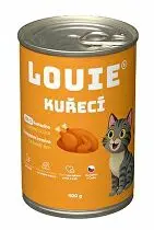 Louie Cat konz. Kuřecí s prebiotiky 400g + Množstevní sleva