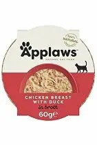 Kalíšek APPLAWS Cat Juicy Chicken Breast with Duck 60 g