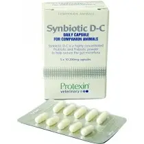 Protexin Synbiotic D-C pro psy a kočky 5x10cps